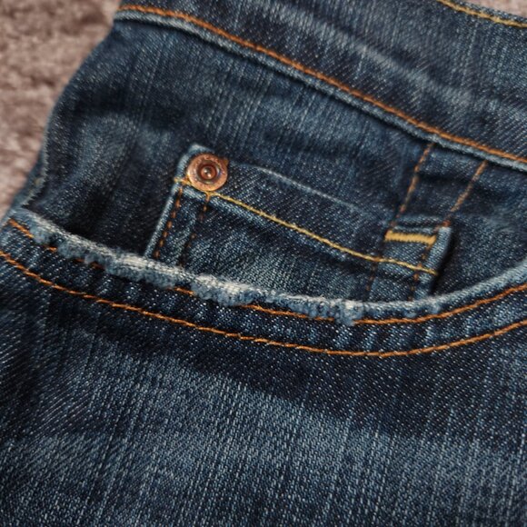 David Kahn Blue Jeans Womens Size 14 Bootcut Stretchy Cotton Polyurethane Casual - Picture 10 of 16